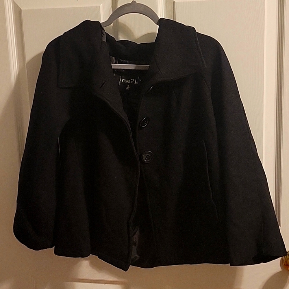 Rue 21 black coat
